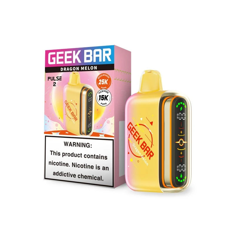 Geek Bar Pulse 2 25000 Puffs - Dragon Melon