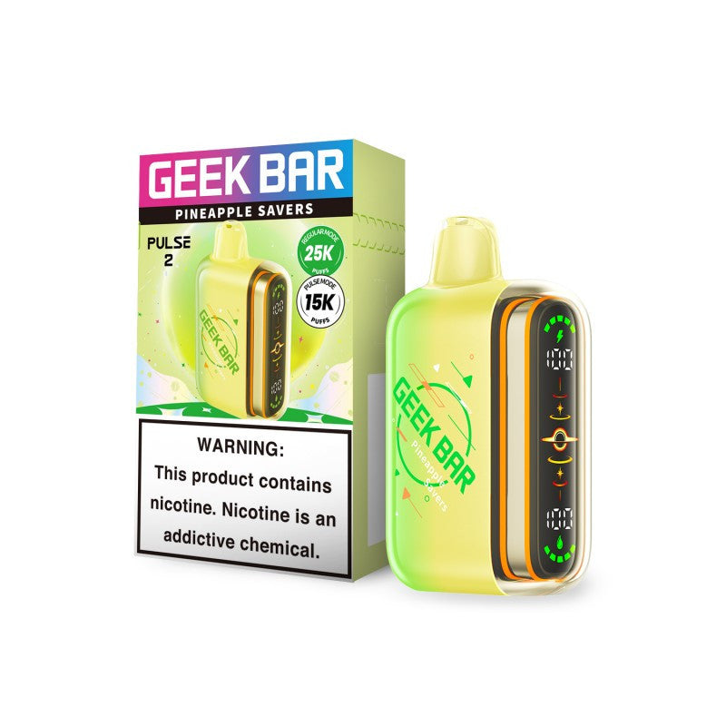 Geek Bar Pulse 2 25000 Puffs Pineapple Savers
