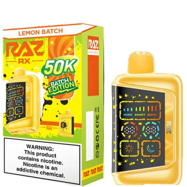 RAZ RX 50000 Puffs Lemon Batch