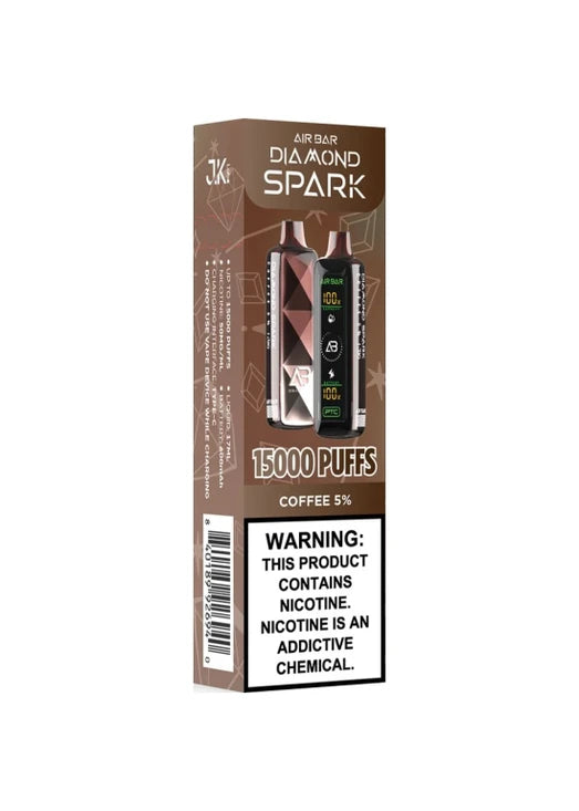 Air Bar Diamond Spark 15000 Puffs - Coffee