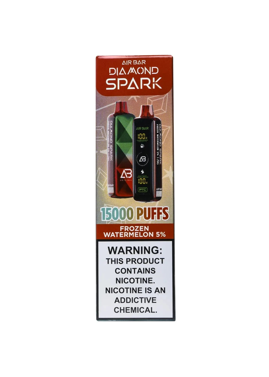 Air Bar Diamond Spark 15000 Puffs - Frozen Watermelon