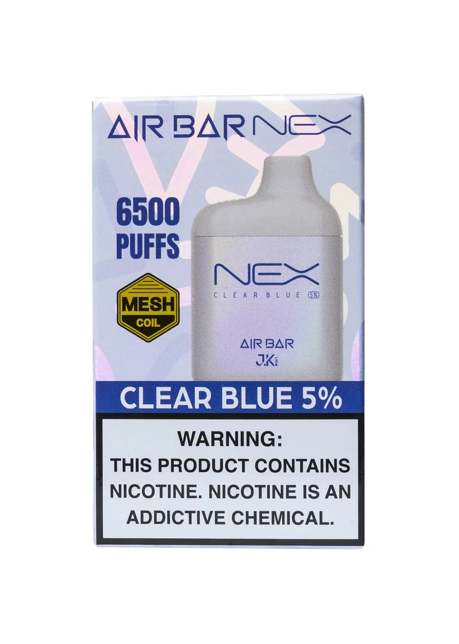 Air Bar Nex 6500 Puffs Clear Blue