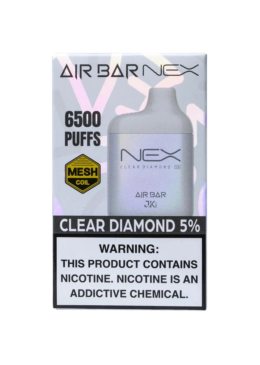 Air Bar Nex 6500 Puffs Clear Diamond