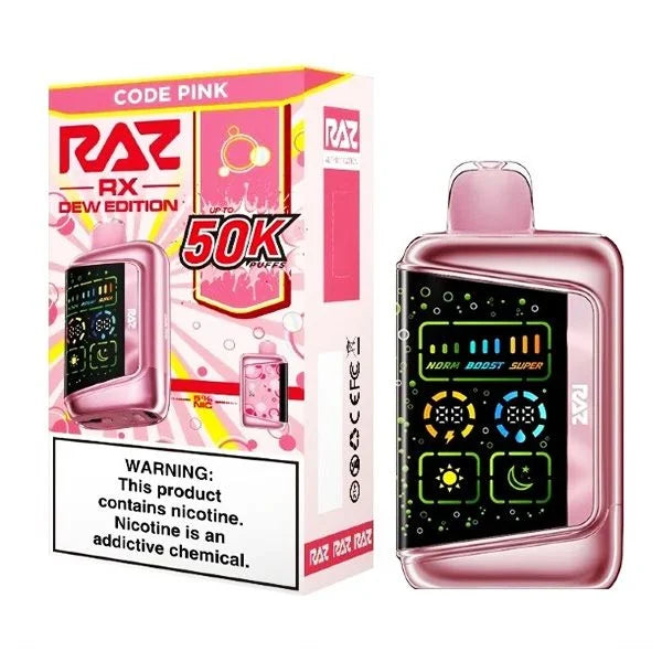 RAZ RX 50000 Puffs Code Pink