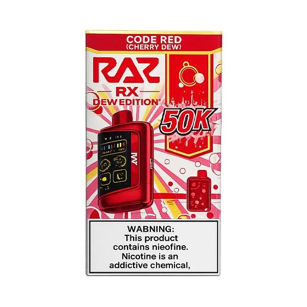 RAZ RX 50000 Puffs Code Red