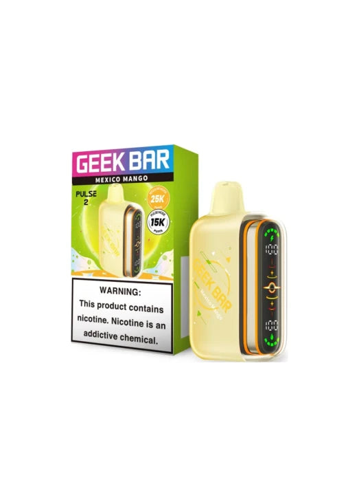 Geek Bar Pulse 2 25000 Puffs Mexico Mango