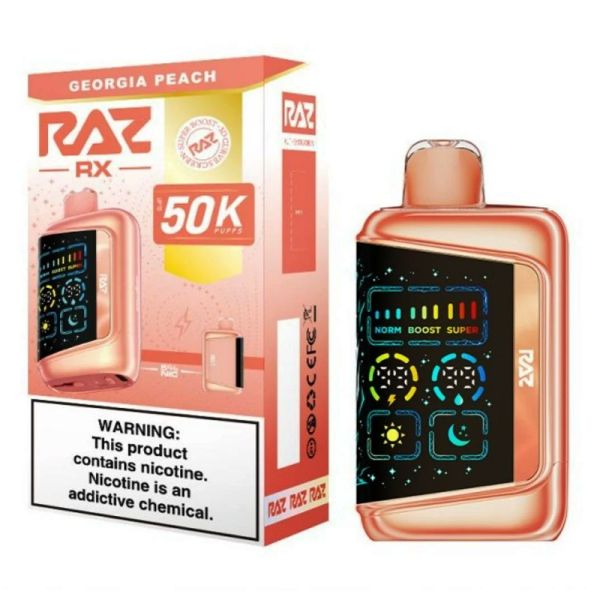 RAZ RX 50000 Puffs Georgia Peach