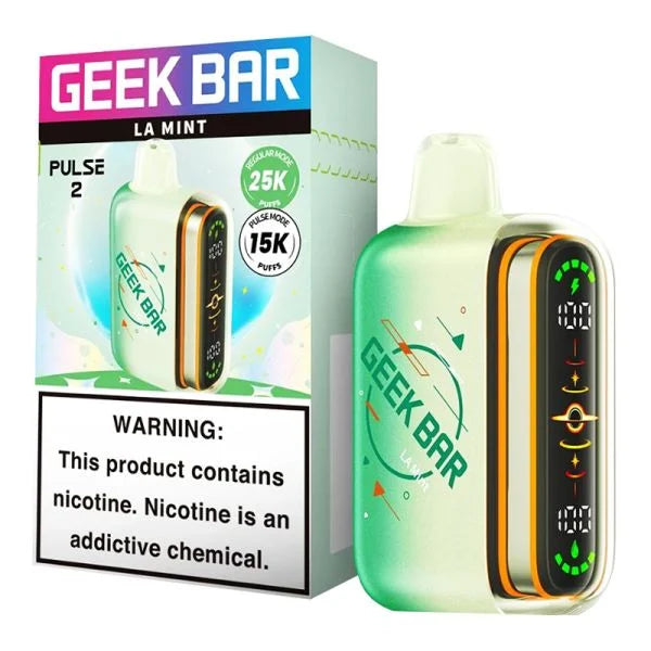 Geek Bar Pulse 2 25000 Puffs LA Mint