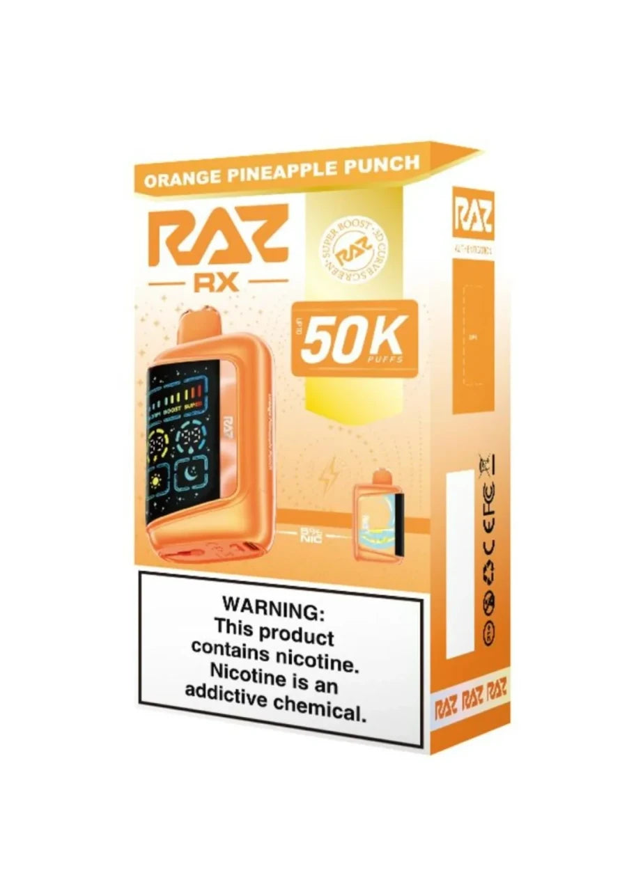 RAZ RX 50000 Puffs Orange Pineapple Punch